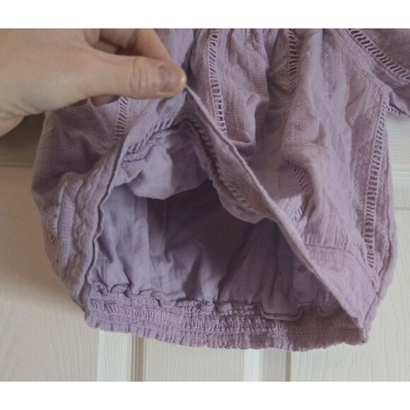 Lot Of 2 Crop Tops Lavender Neon Pink Miami Medium LA Tees Large Heart Summer - Picture 5 of 16